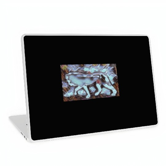 imageedit 6 4982544479 streetart lion Laptop Skins