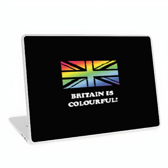 Britain Is Colourful! (Union Jack, United Kingdom) Laptop Skins