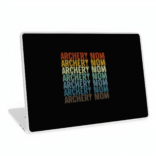 Archery Mom Archer Bow And Arrow Mom Archery Laptop Skins