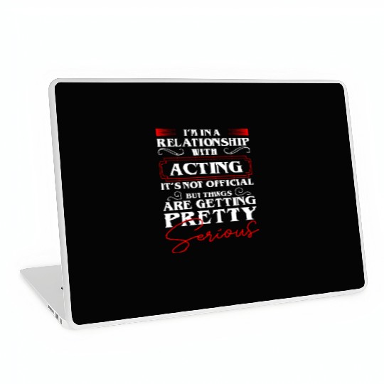 Actor Rehearsal Make-Up Drama Club Laptop Skins