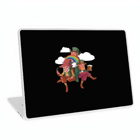 Three Leprechauns - St Patricks Day Irish Laptop Skins