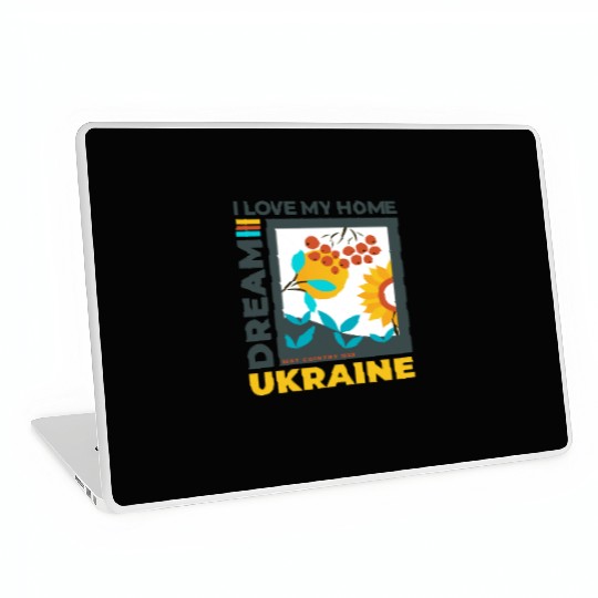 Print Ukraine sunflower Laptop Skins