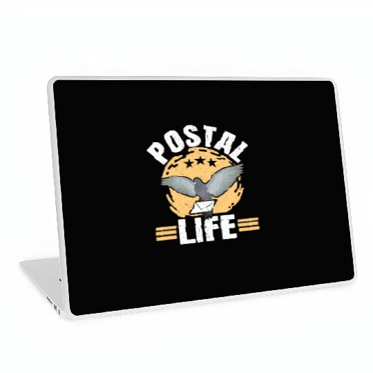 Postal Worker Mailman Delivery Mail Escort Laptop Skins