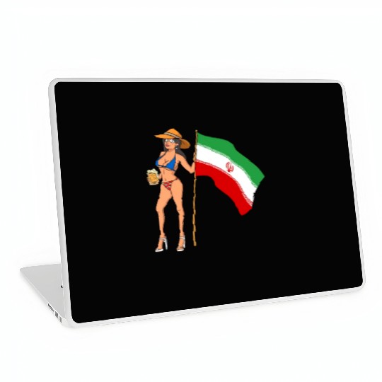 Hot Fan Girl Iran Laptop Skins