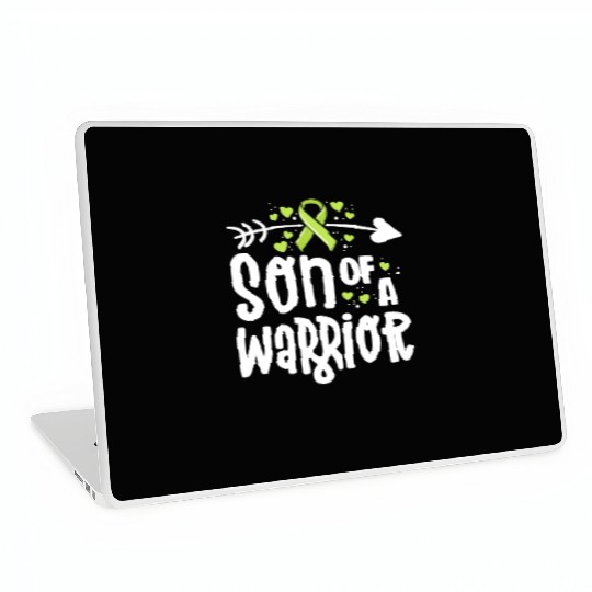 Son Of A Warrior Lymphoma Cancer Awareness Family Laptop Skins