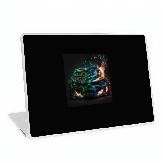 Racing Skulls Ken block Laptop Skins
