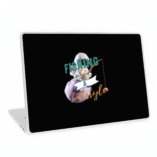 Fishing It's a Lifestyle Laptop Skins