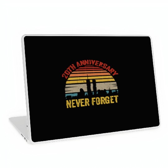 Never Forget 9 11 20th Anniversary Laptop Skins