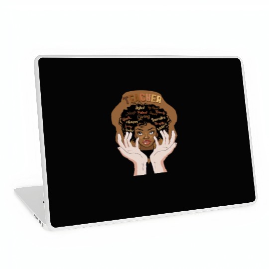 Black Lives Matter Laptop Skins, Smart Black Teacher