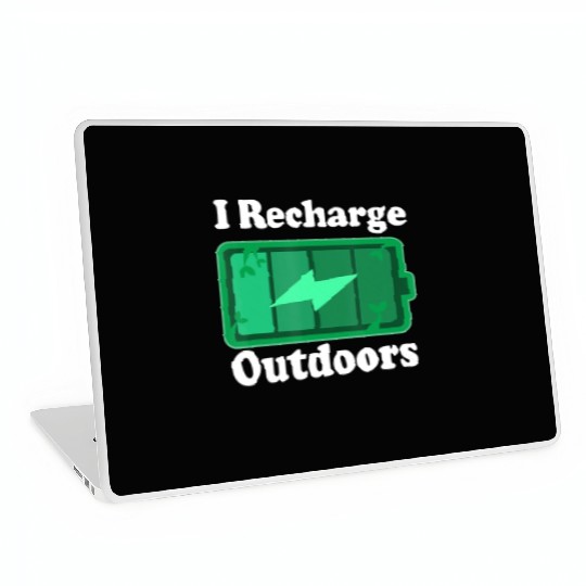 Nature Lover Outdoors Quote Laptop Skins