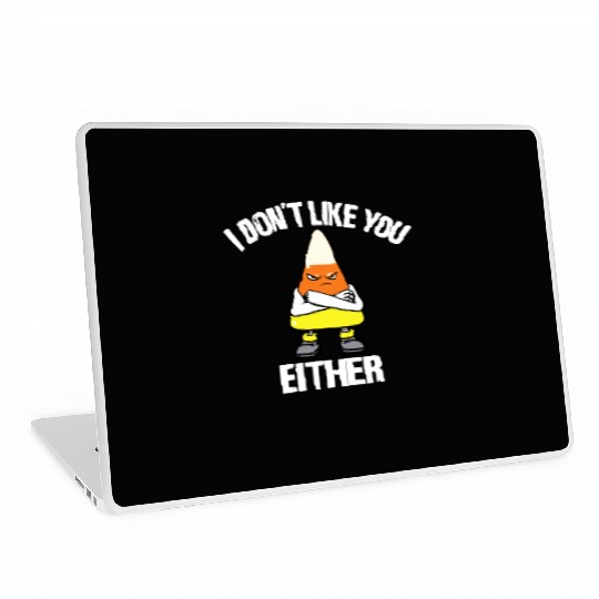 candy corn Funny Laptop Skins
