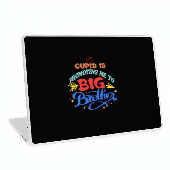 cupid is promoting me to big brother pregnant Laptop Skins