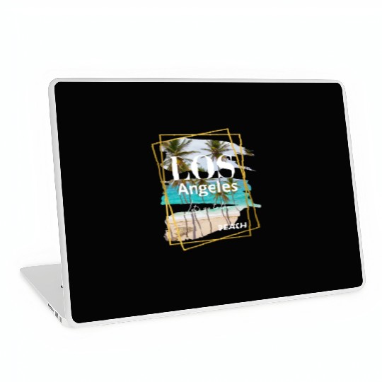 Los Angeles beach Laptop Skins
