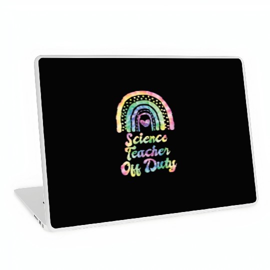 Vacation physics teacher off duty physics teacher Laptop Skins