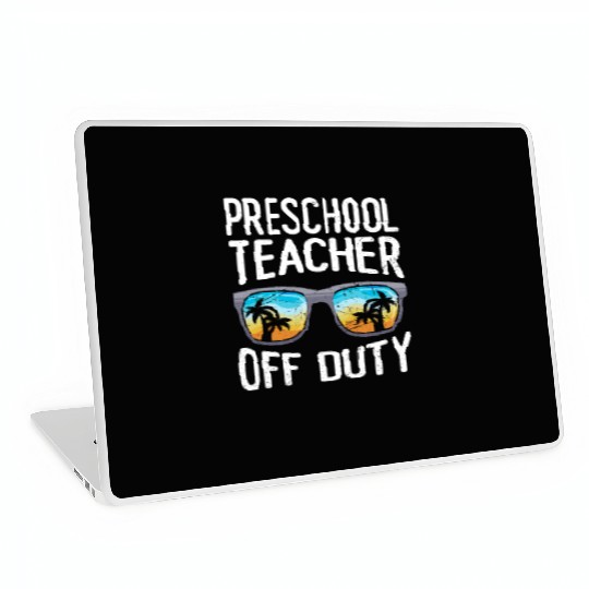 Preschool kindergarten educator off duty teacher Laptop Skins