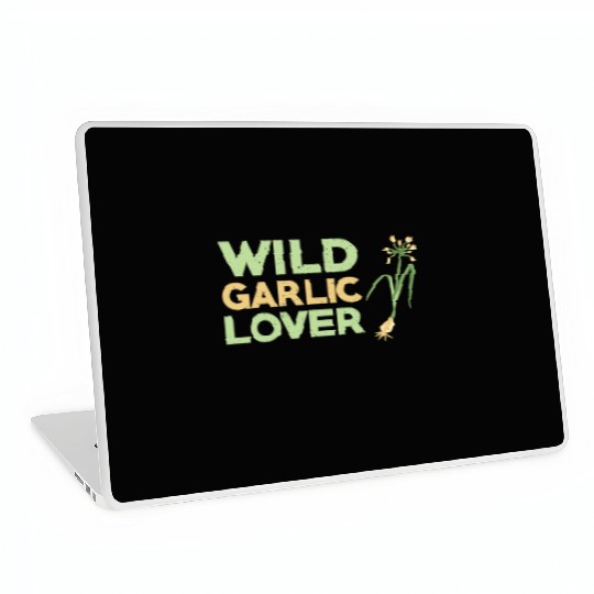 Wild Garlic Lover Laptop Skins