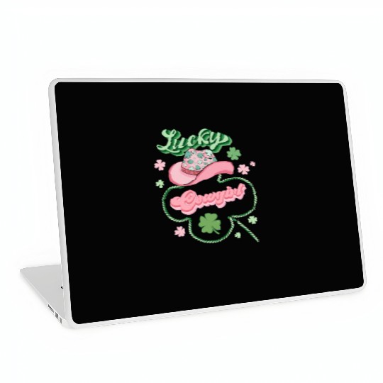 Lucky Cowgirl Laptop Skins