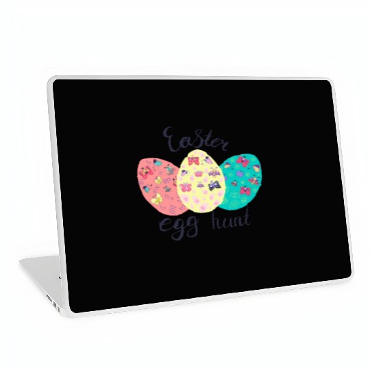 Easter Egg hunt Sublimation Laptop Skins