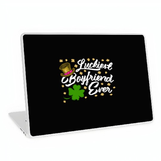 Luckiest Boyfriend Ever Valentine's Day Laptop Skins