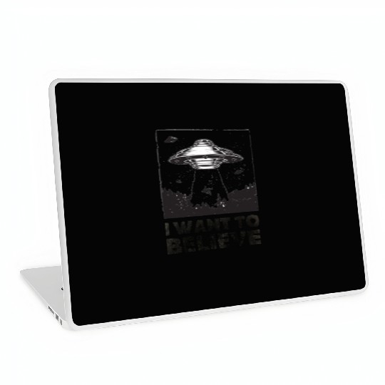 I Want To Believe Aliens UFO Area 51 Roswell Laptop Skins