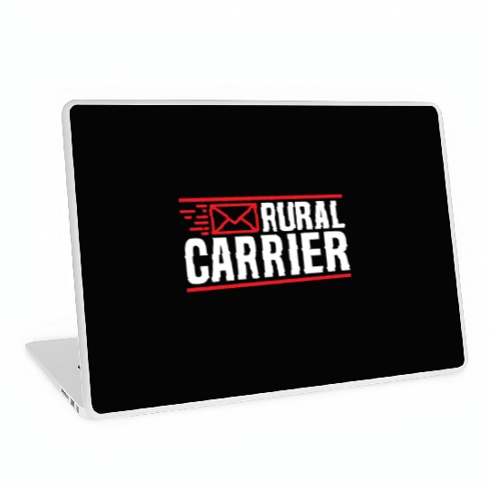 Rural Carrier Postal Worker Mailman Mail Escort Laptop Skins