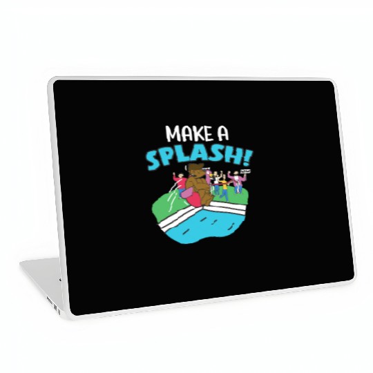 Make A Splash Pool Dive Swimming Sports Swimmer Laptop Skins