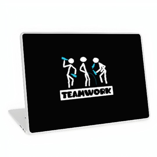 Teamwork Summer Vacation with Friends Spring Break Laptop Skins