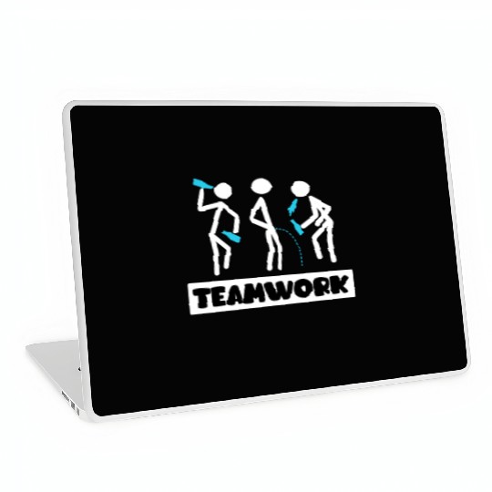Teamwork Summer Vacation with Friends Spring Break Laptop Skins