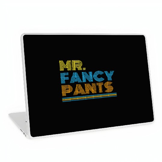 Mr Fancy Pants Gift for a Real Mister Fancypants Laptop Skins