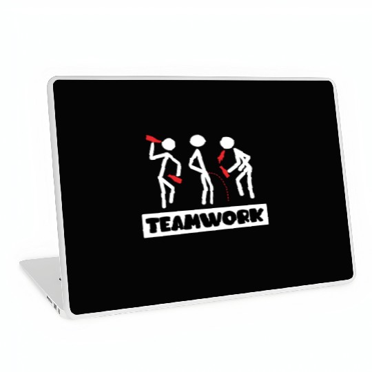 Teamwork Summer Vacation with Friends Spring Break Laptop Skins