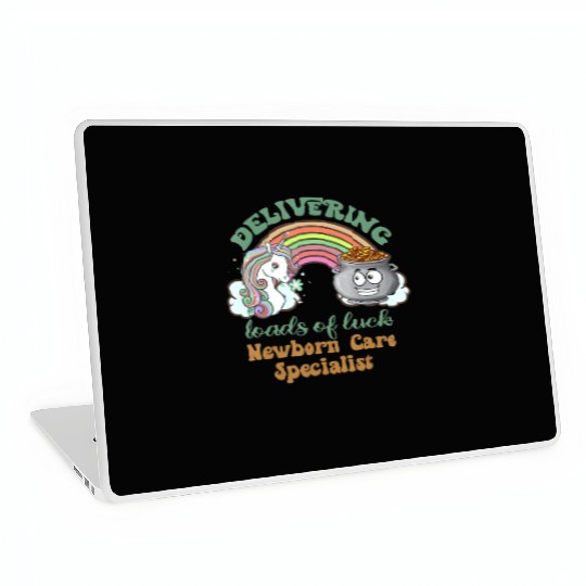 Delivering Loads Of Luck Newborn Care Specialist P Laptop Skins