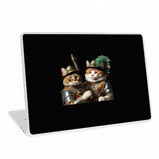 Conquistador Kitties Laptop Skins