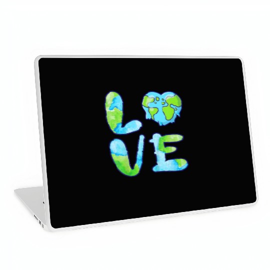 LOVE Earth Day 2023 Cute Earth Lover Kids Laptop Skins