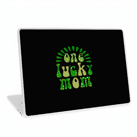 One luckyPatricks Day Sublimation Laptop Skins