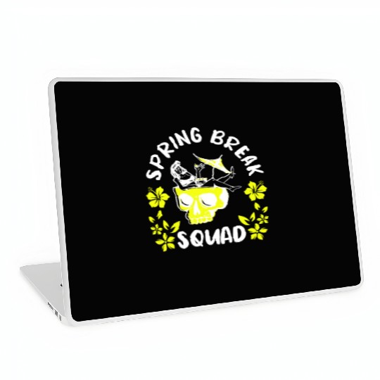 Spring Break Squad Summer Vacation Spring Break Laptop Skins