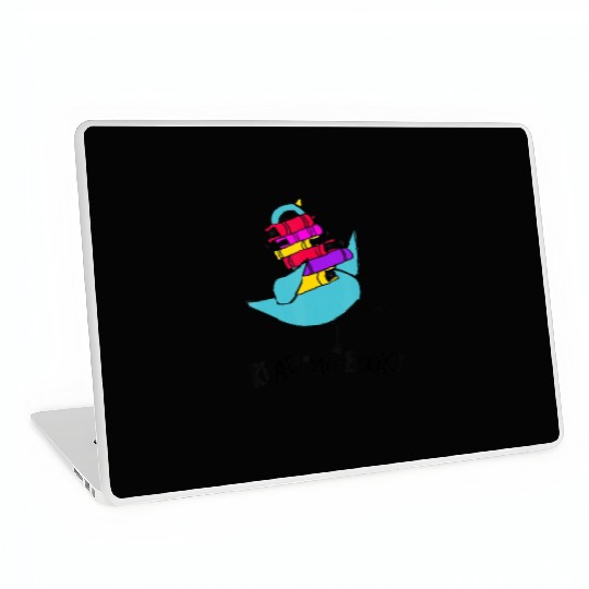 Teacher Library Read Mo Books Pigeon Reading Libra Laptop Skins