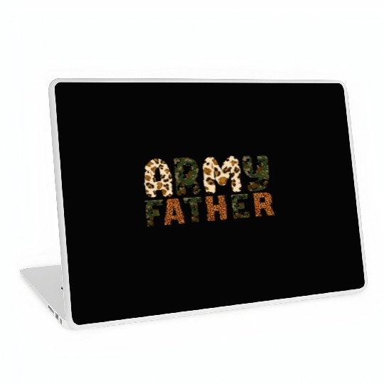 Army Father Sublimation Laptop Skins