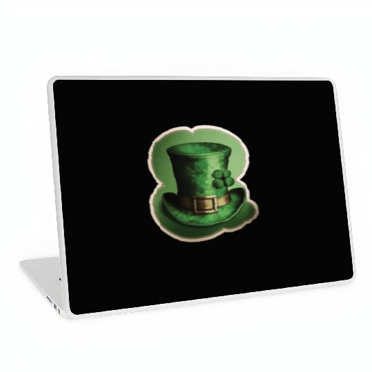 St Patrick's Day Novelty Irish Fancy Dress Leprech Laptop Skins