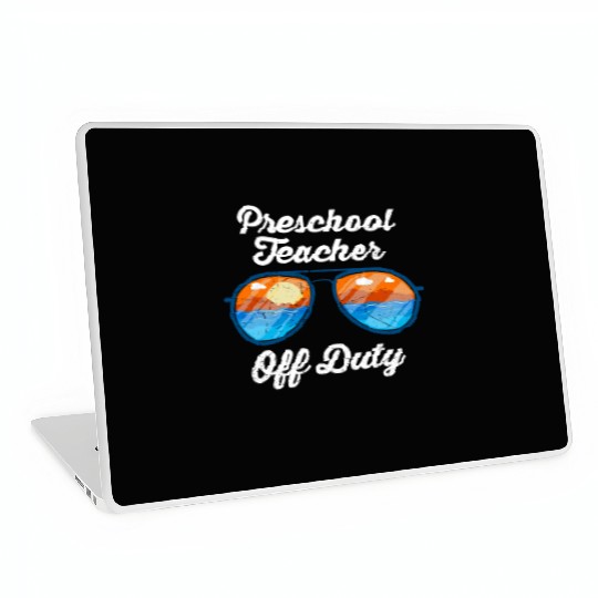 Preschool kindergarten educator off duty teacher Laptop Skins