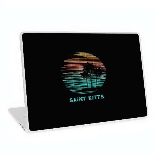 Saint Kitts Cool Souvenir Vacation Artistic Laptop Skins