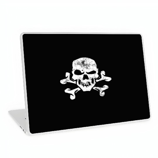 Pirate Skull And Crossbones Laptop Skins