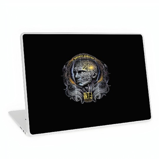 INTJ Laptop Skins showing the mind storm, patterns patt