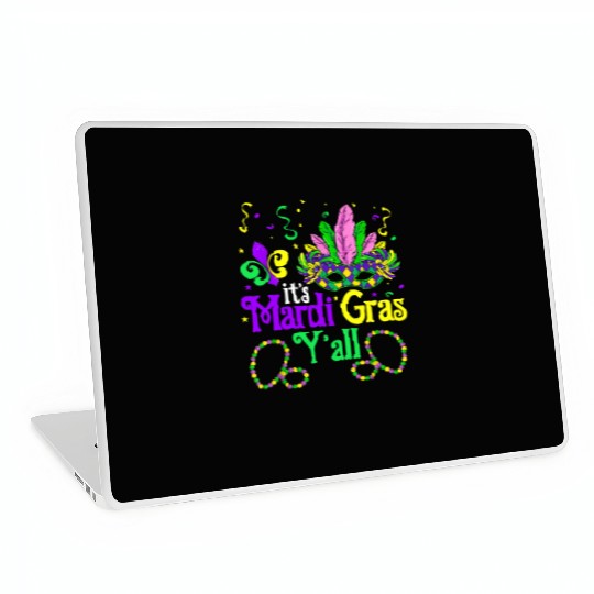 Its Mardi Gras Yall Laptop Skins Mardi Gras Party Mask