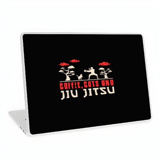 Brazilian Jiu Jitsu MMA Bjj Hugger Laptop Skins