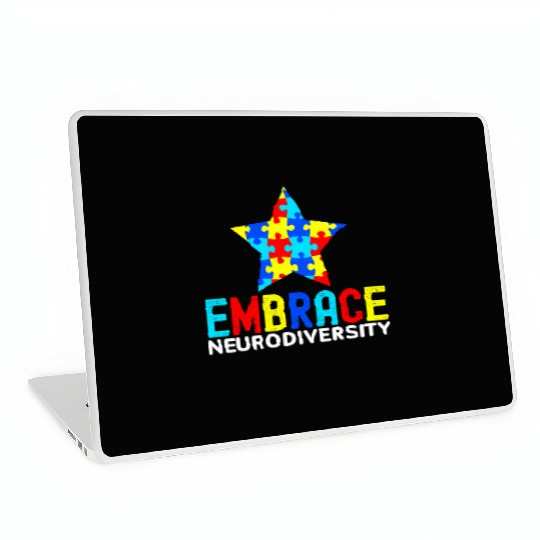 Embrace Neurodiversity Laptop Skins