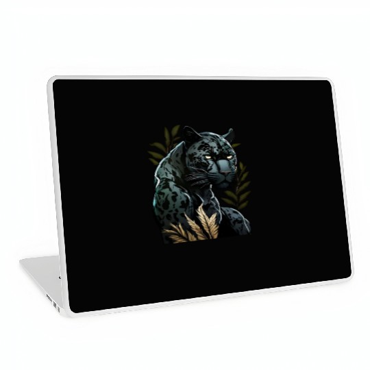 The power of the black panther Laptop Skins