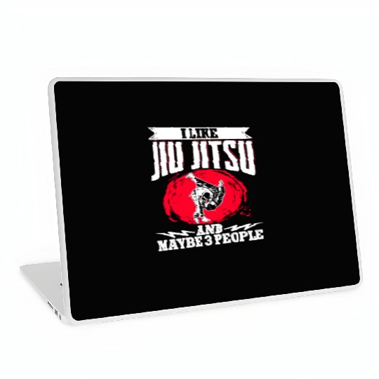 Brazilian Jiu Jitsu MMA Bjj Hugger Laptop Skins