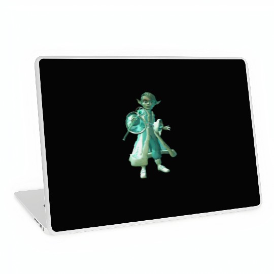 Spring Green Mage Laptop Skins