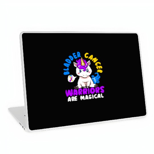 Bladder Cancer Warriors Are Magical Bladder Cancer Laptop Skins