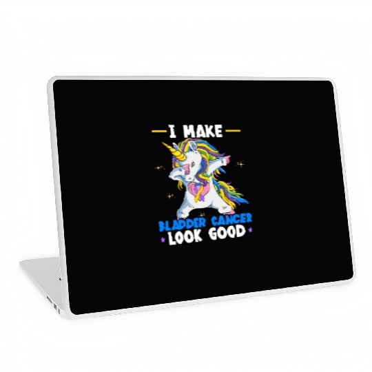 Bladder Cancer Warrior Bladder Cancer Awareness Laptop Skins